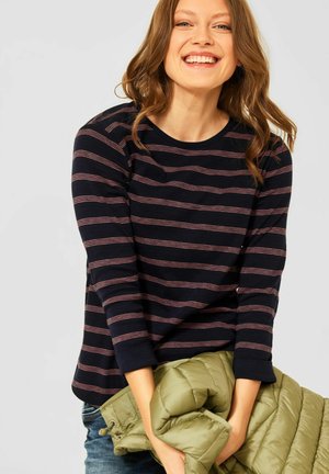 Long sleeved top - blau/red