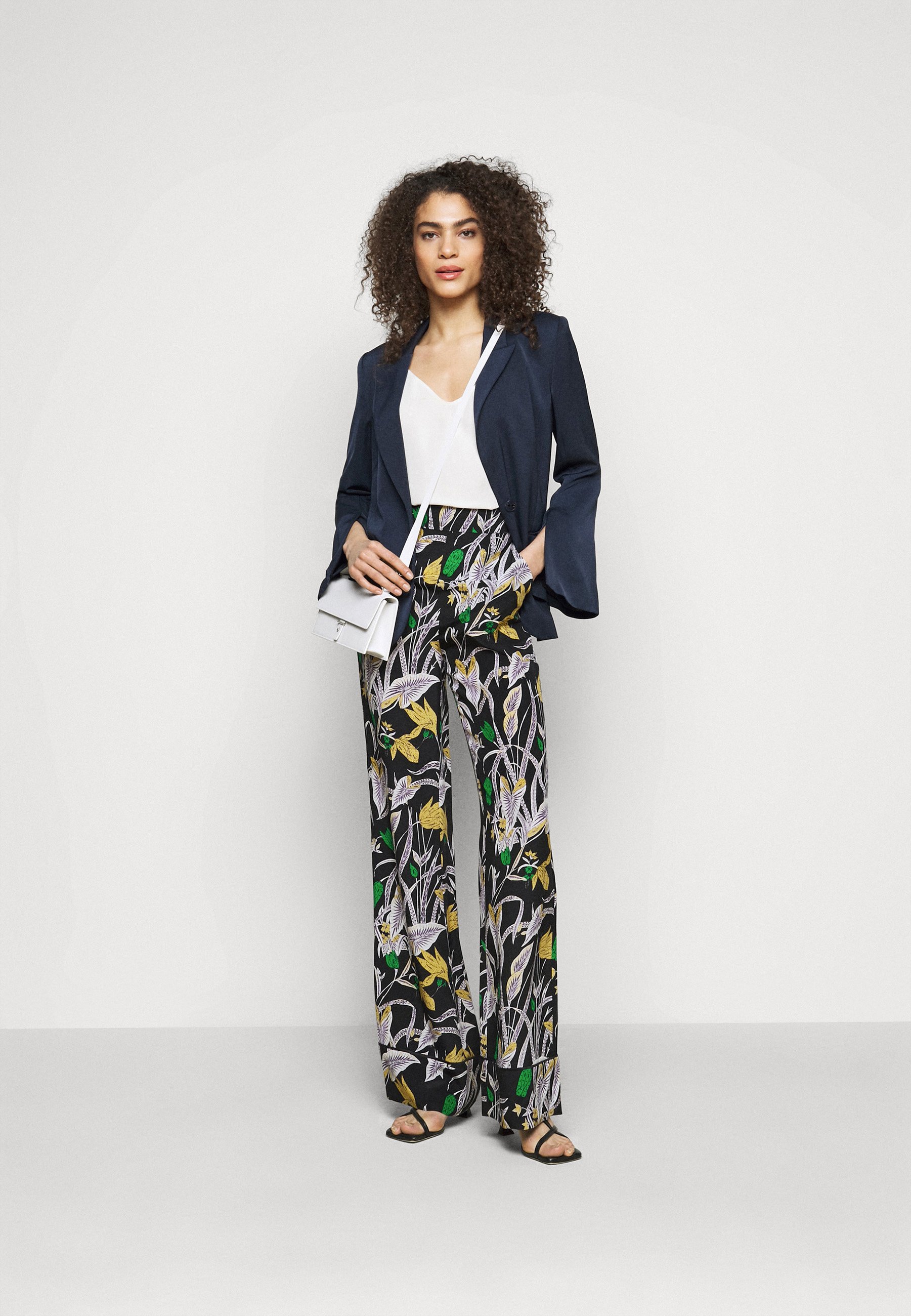Diane von Furstenberg FEDERICA - Pantaloni - black/nero - Zalando.it