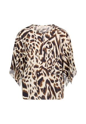 Cartoon, CARTOON MIT MUSTER CASUAL-BLUSE - Bluse - nature khaki