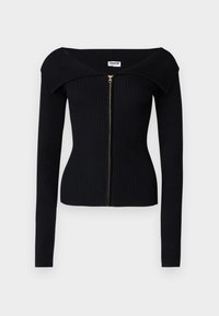 NMJULIET CROP  - Vesta na kopčanje - black