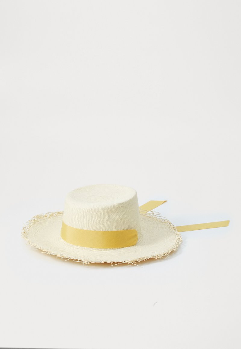 Sensi Studio LONG BRIM CORDOVAN HAT - Müts - natural