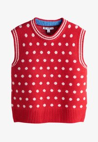 Non sélectionné, red polka dot