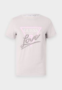 TRIANGLE LOVE - T-shirt imprimé - silk gray