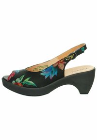 Think! Scarpe con plateau - schwarz