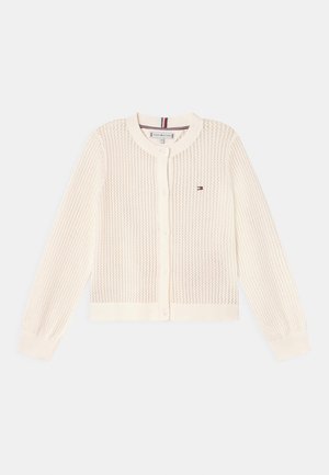 CROCHET  CARDIGAN - Cardigan - ancient white