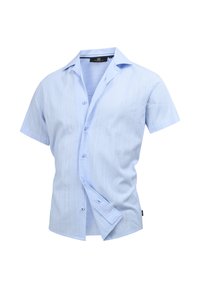 KURZARM WAY - Vapaa-ajan kauluspaita - alaska blue