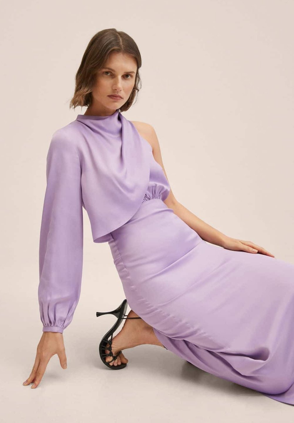 Mango VIOLETA A - Ballkleid - lilla/lila - Zalando.de