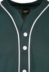 Urban Classics BASEBALL  - Camisa - bottlegreen white