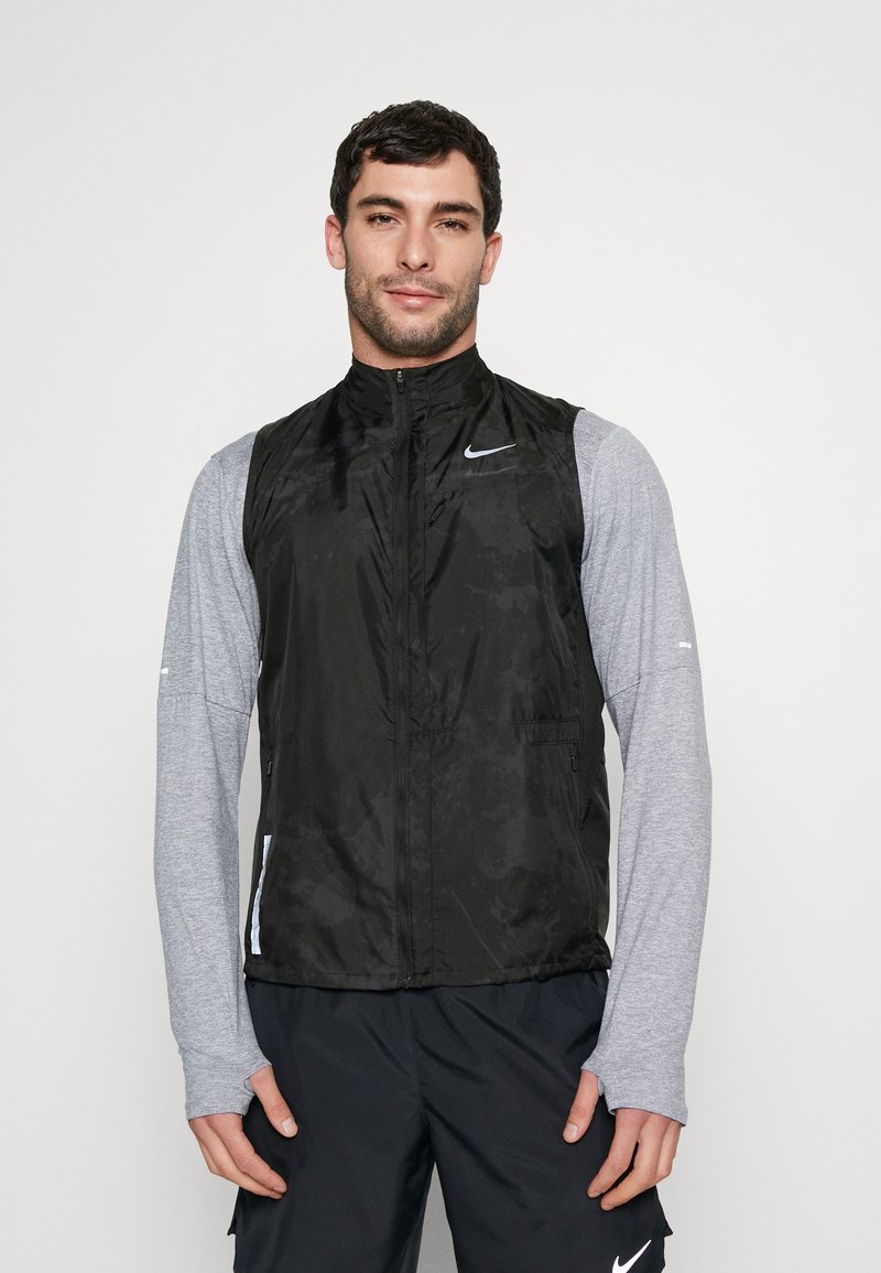 Nike Performance RUN VEST Väst black/silver/svart Zalando.se