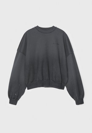Atelier de roupa DAMP UNISEX - Zip-up sweatshirt - grey