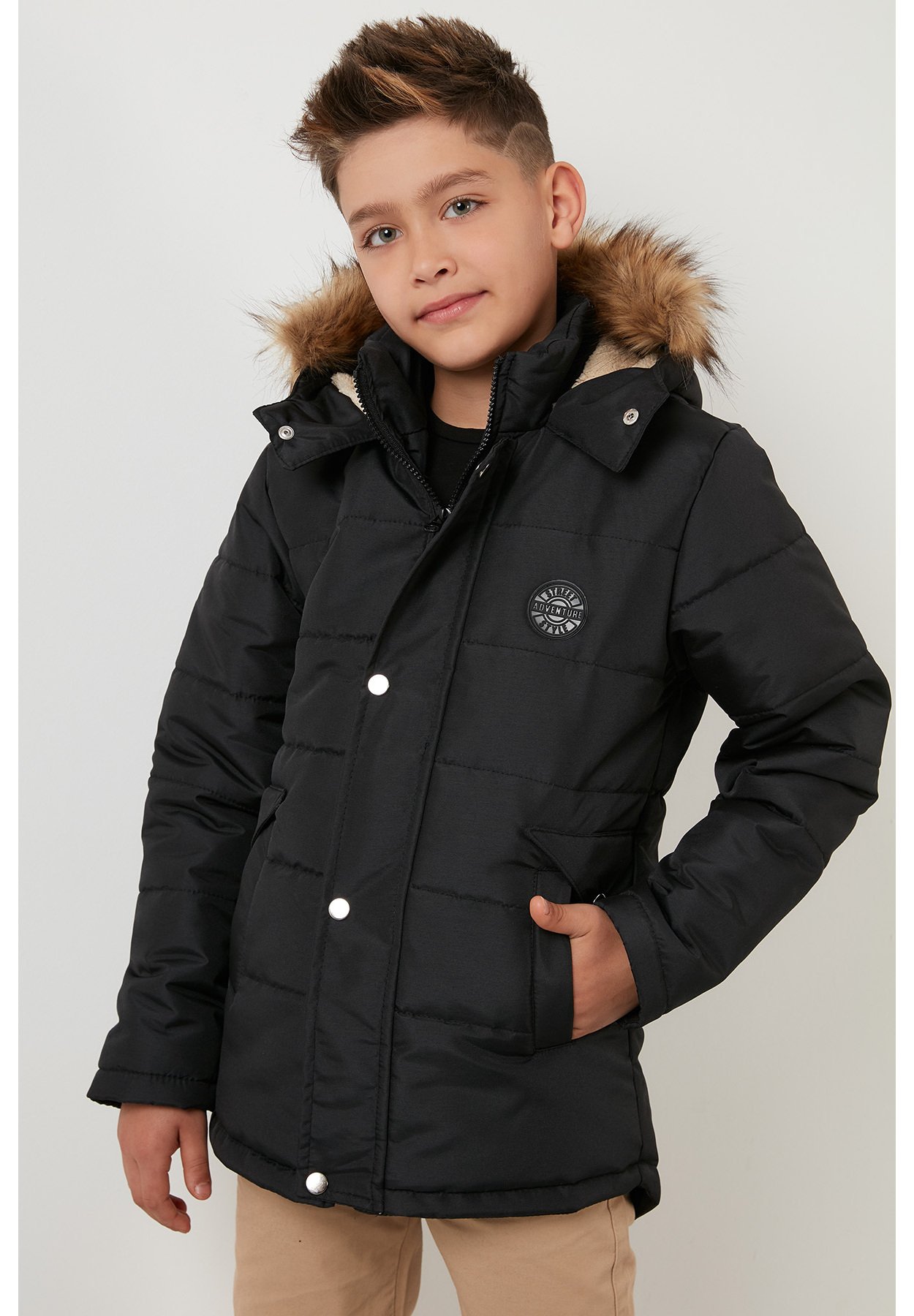 LELA REGULAR FIT - Winterjas - black/zwart - Zalando.nl