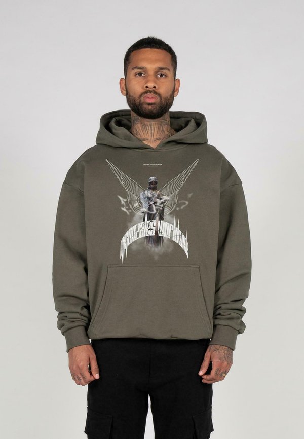 HIGHER THAN HEAVEN WITH ULTRA HEAVY  - Kapuzenpullover - olive