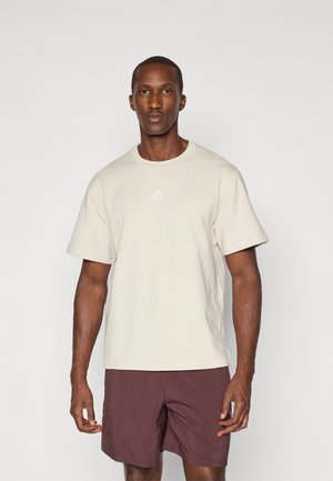 adidas Performance TEE - T-shirt print - alumina
