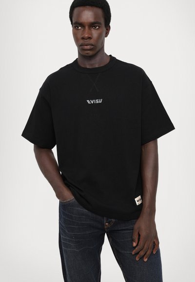 Evisu VIRTUAL VACATION PRINT TEE - T-shirt imprimé - black
