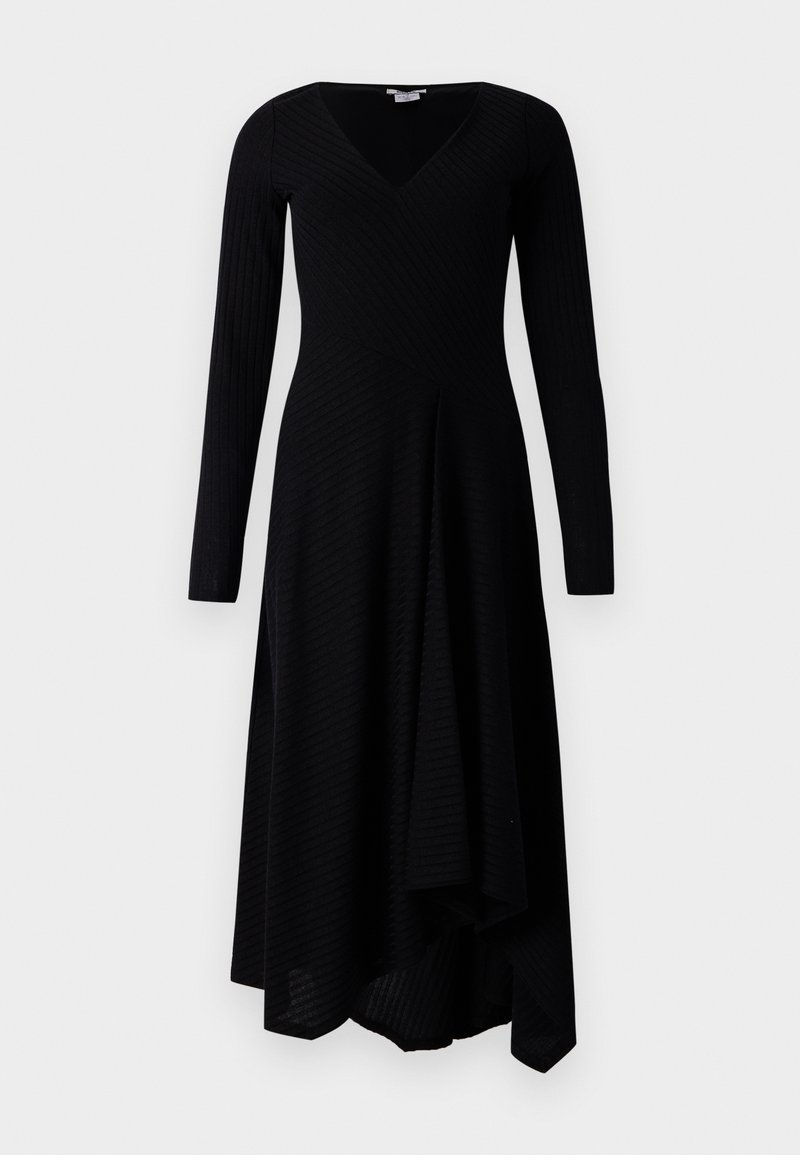 DKNY Gebreide jurk zwart