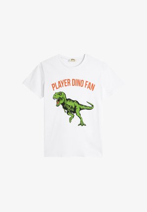 Koton DINOSAURS - T-shirts print - white