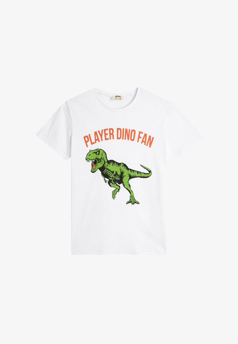 Koton DINOSAURS - T-shirts print - white