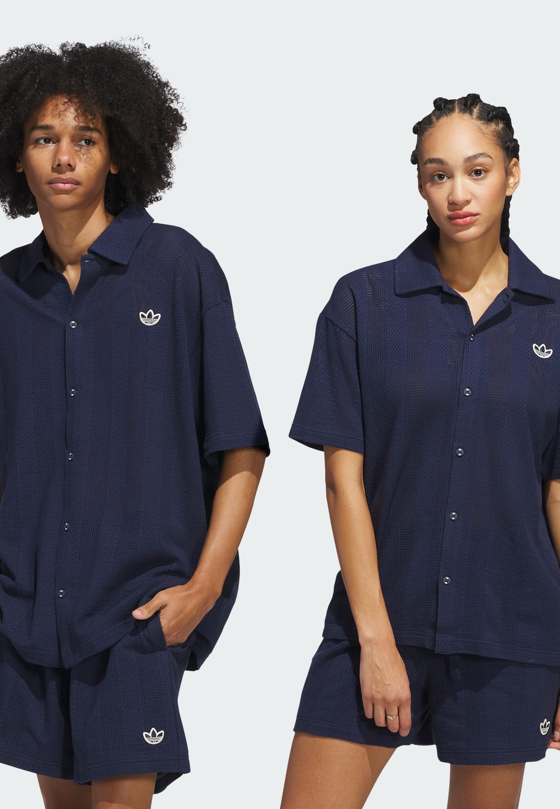 adidas Originals SHOOTING TOP - Shirt - night indigo white/dark