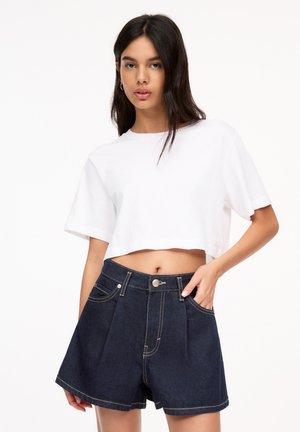 PULL&BEAR Denim shorts - dark blue