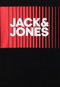 Jack & Jones Junior JJECORP LOGO PLAY O NECK - Camiseta estampada - black