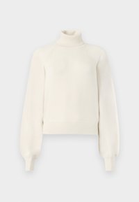BAT SLEEVE TURTLE NECK - Jumper - winter white