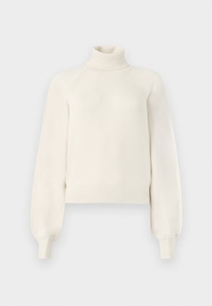 Replay BAT SLEEVE TURTLE NECK - Svetrík - winter white