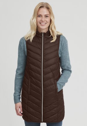 FRBAPADDING 4 OUTERWEAR - Bodywarmer - coffee bean