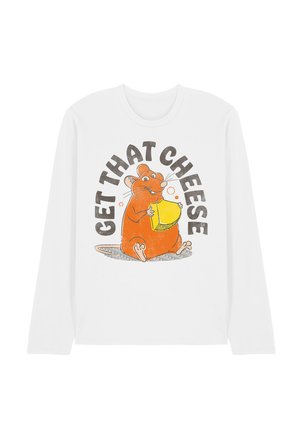 Disney, RATATOUILLE GET THAT CHEESE - Long sleeved top - white