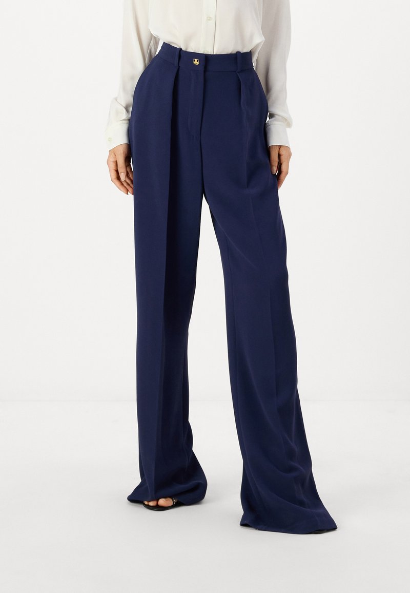 Elisabetta Franchi PANT - Püksid - navy
