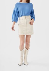 Stradivarius Maglione - blue