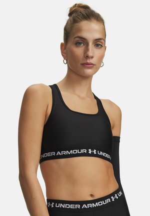 CROSSBACK MID - Sport-BH mit mittlerer Stützkraft - ultimate black