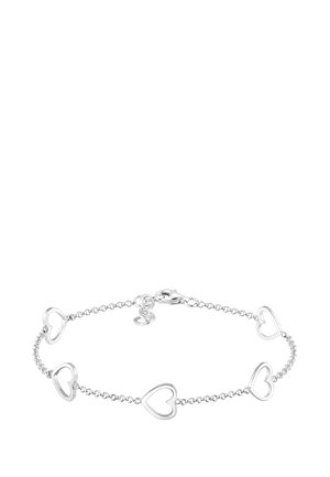 HERZ LIEBE CUT-OUT BASIC TREND ROMANTIK - Bracelet - silberfarben