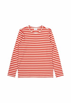 MOORE UNI - Långärmad tröja - poppy red striped