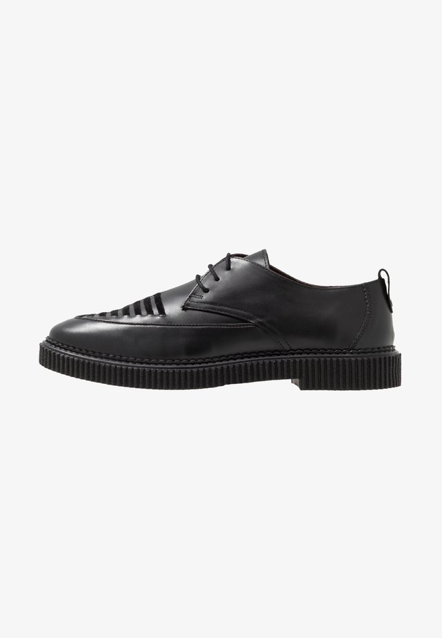 COOPER DERBY - Snøresko - black