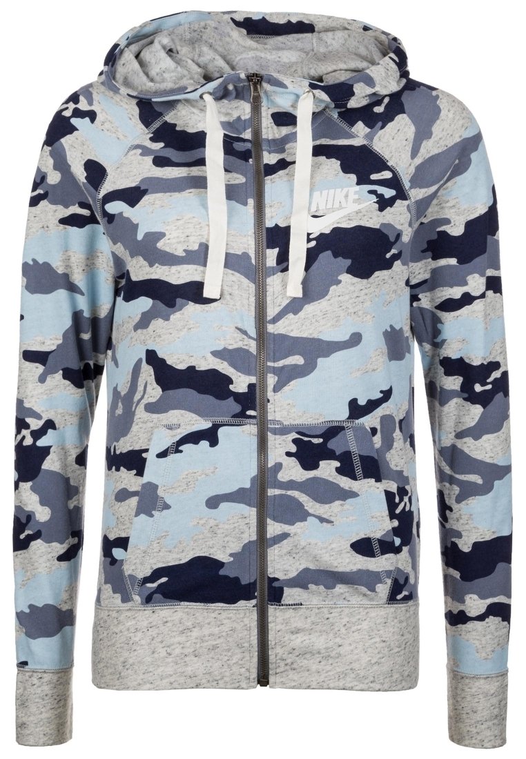 Nike Sportswear Tröja med dragkedja - blue