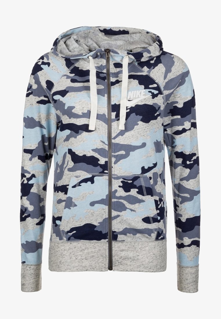 Nike Sportswear Tröja med dragkedja - blue