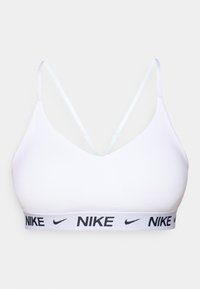 INDY BRA - Športni modrček z rahlo podporo - white/black