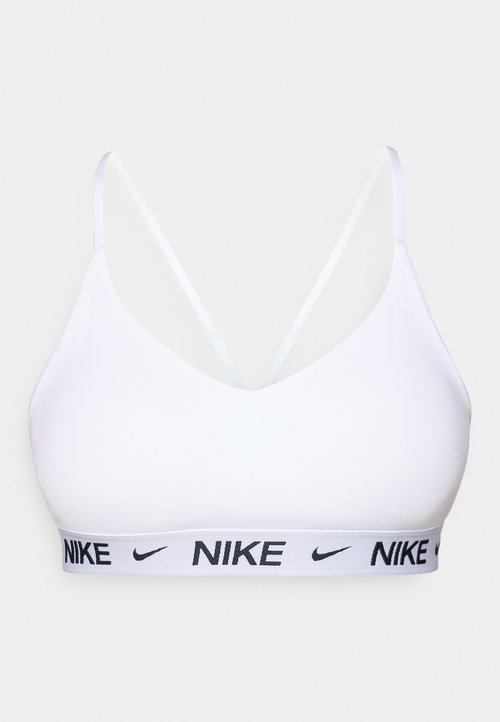 Nike Top de mujer W Nk DF Indy Lgt Spt Bra Blanco / Negro — foto 5