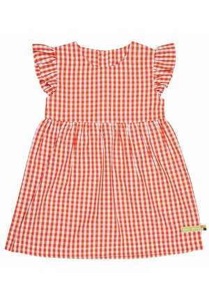 loud + proud KLEID VICHY-KARO KLEIDER FÜR MÄDCHEN - Vestito casual - rot