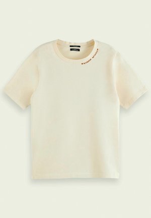 T-shirt print - white