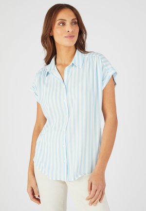 Damart Overhemdblouse - bleu rayé