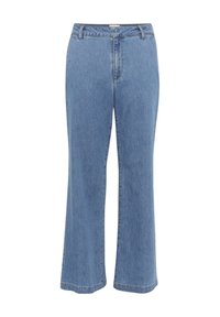 Unselected, medium blue wash