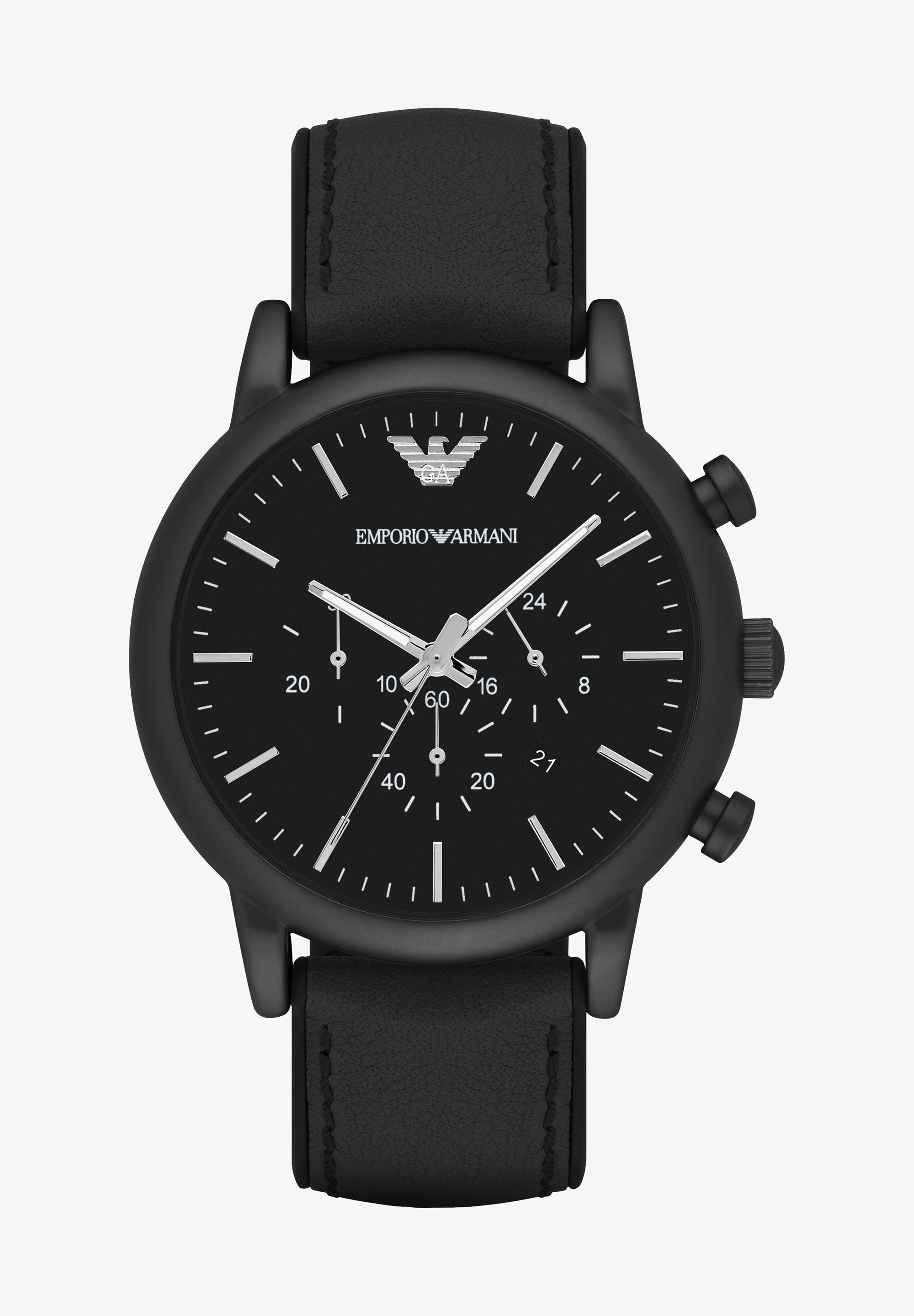 Emporio Armani Chronograph watch black Zalando - Main Image