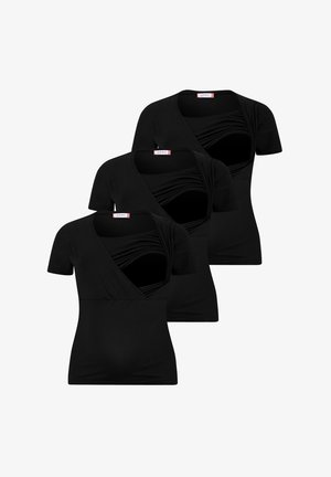 M.M.C. STILL 3ER SET UMSTANDSMODE - Camiseta básica - schwarz