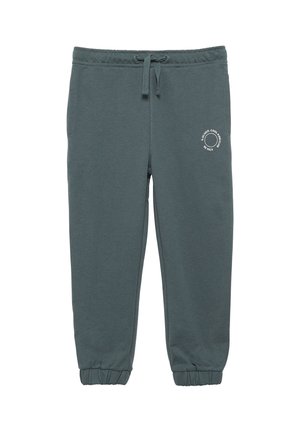 JOGGING MIT KLEINEM PRINT DETAIL - Pantalon de survêtement - schiefergrau