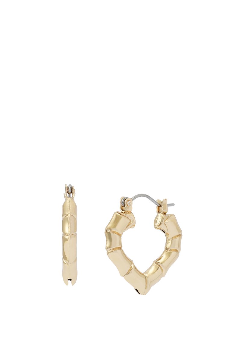 Betsey Johnson HOTHOUSE BLOOM BAMBOO HEART HOOP - Ohrringe -  gold/goldfarben - Zalando