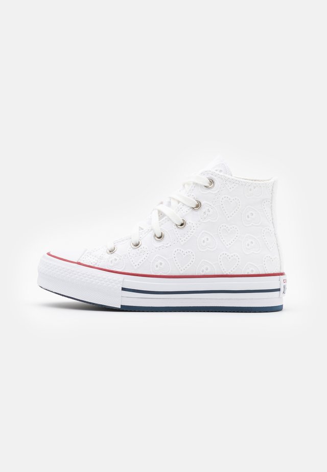 CHUCK TAYLOR ALL STAR EVA LIFT - Sneakers hoog - white/garnet/midnight navy