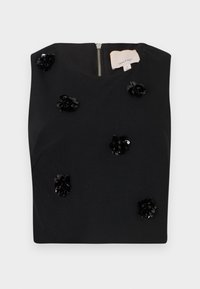 SEQUIN DOT ABBIE - Top - black