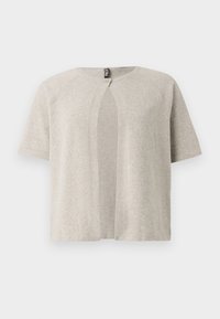 PCBREE SS O NECK - Cardigan - crockery melange