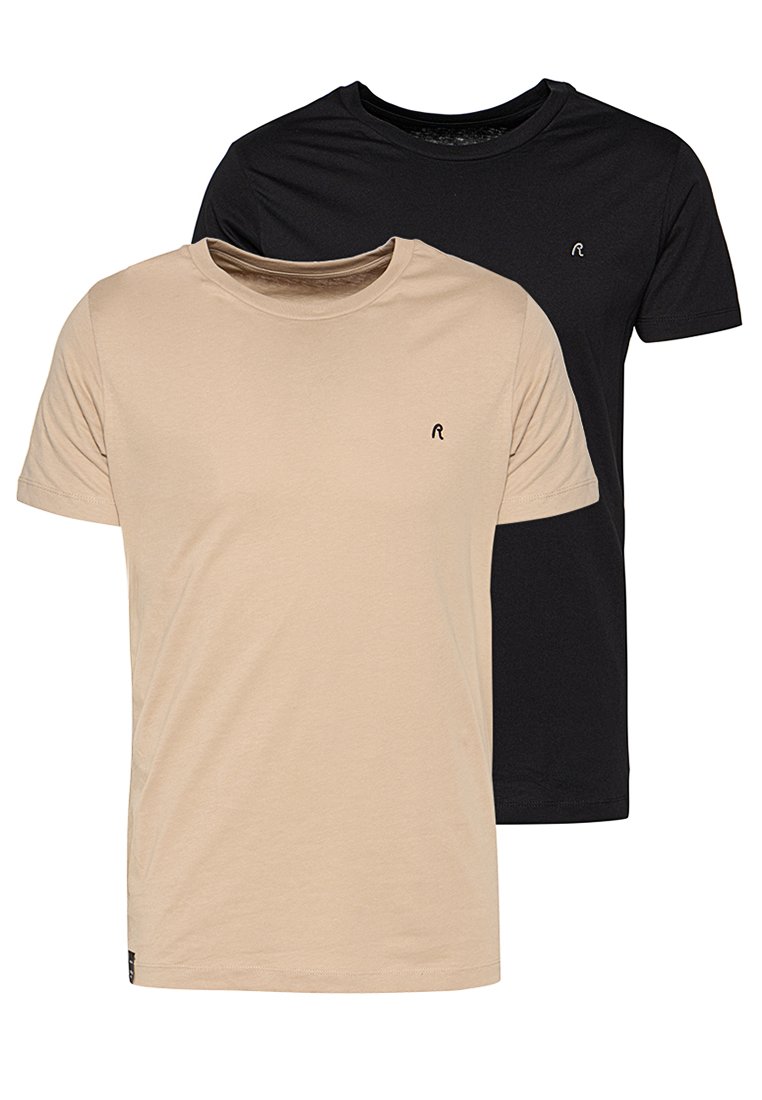 Replay T-shirt basic beige